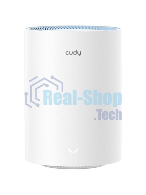 Бесшовный Mesh роутер Cudy M1200(3-Pack) AC1200 10/100BASE-TX белый (упак.:3шт)