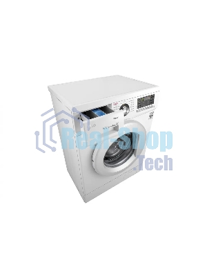 Стиральная машина LG F1296NDS0 белый, загрузка фронтальная 6 кг, 1200 об/мин., класс: А
