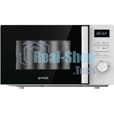 Микроволновая печь Gorenje MO20A3WH белый, 20 л, 800 Вт, переключатели - кнопки, поворотный механизм