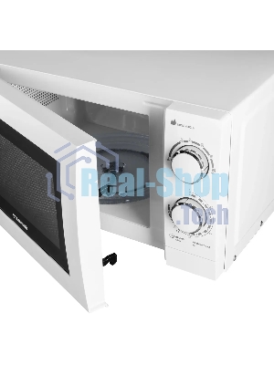 Микроволновая печь Starwind SMW3820 белый, 20 л, 700 Вт, переключатели - поворотный механизм