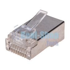 Разъем сквозной RJ-45 Rexant (8P8C) под витую пару, FTP, cat.5e (1 шт)
