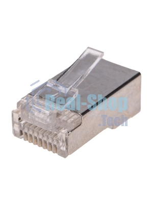 Разъем сквозной RJ-45 Rexant (8P8C) под витую пару, FTP, cat.5e (1 шт)