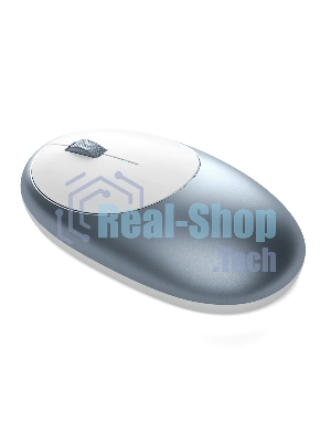 Мышь беспроводная Satechi M1 голубой, 1200 dpi, Bluetooth, кнопки - 3