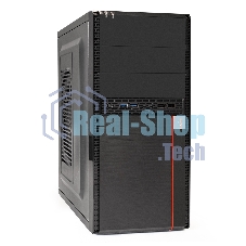 Компьютерный корпус Minitower ExeGate BA-204U-UNS450 (mATX, БП UNS450 с вент. 12см, 2хUSB+2хUSB 3.0, аудио, черный)