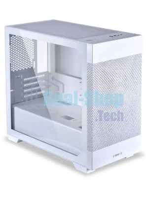 Компьютерный корпус Lian-Li Lancool 205M Mesh белый без БП ATX 2xUSB 3.0 audio bott PSU