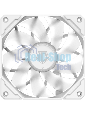 Вентилятор для корпуса ID-COOLING TF-12025-PRO SW белый 120мм 1500rpm 28.9db 4-pin