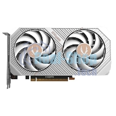 Видеокарта Zotac GAMING GeForce RTX 5050 TWIN EDGE OC WHITE ED, NVIDIA RTX 5050, 8 ГБ GDDR6, 128 бит, PCI-e 5.0, 1xHDMI, 3xDP, 2602 МГц