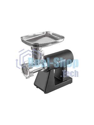 Мясорубка электрическая Endever Sigma-110 черный, 2600 Вт, 2.0 кг/мин, реверс, защита от перегрузки, металлический лоток, насадки - 5