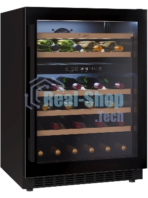 Винный шкаф LEX LWD6046BL dual zone 1-нокамерн. черный