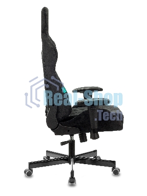 Кресло Бюрократ VIKING KNIGHT LT20 FABRIC черный, ткань, 120 кг, механизм качания