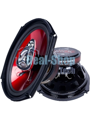 Колонки автомобильные Kicx SP 693 200Вт 92дБ 4Ом 16x23см (6x9дюйм) (ком.:2кол.) коаксиальные трехполосные