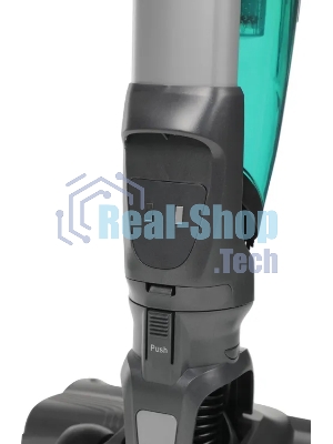 Пылесос вертикальный Tefal Xtrem Compact Essential TY1239WO лазурный/серый, питание от аккумулятора, 145 Вт, уборка сухая, пылесборник 0.4 л