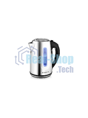Чайник электрический BRAYER BR1014, 2200 Вт, 1.7 л, нержав.сталь, индикат. уровн. воды, автоотключ