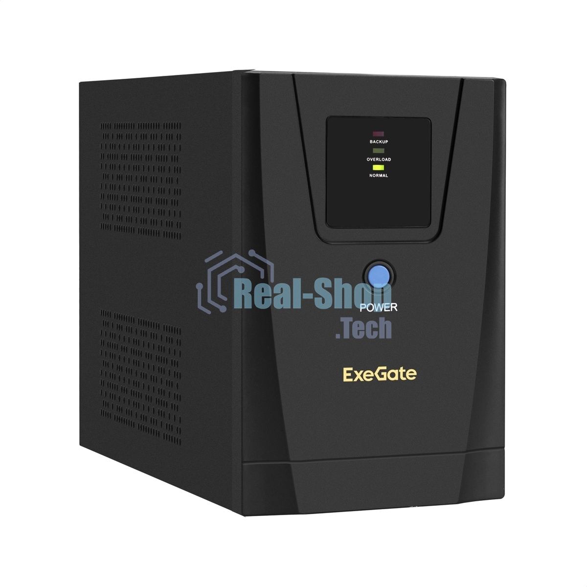 Источник бесперебойного питания ExeGate EP285496RUS SpecialPro UNB-1500.LED.AVR.C13.RJ.USB 1500VA/950W, LED, AVR, 6*IEC-C13, RJ45/11, USB, черный
