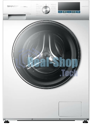 Стиральная машина Sharp ES-FSI812DLZ-W белый, загрузка фронтальная 8 кг, 1200 об/мин, класс A+++