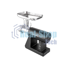 Мясорубка электрическая Endever Sigma-110 черный, 2600 Вт, 2.0 кг/мин, реверс, защита от перегрузки, металлический лоток, насадки - 5