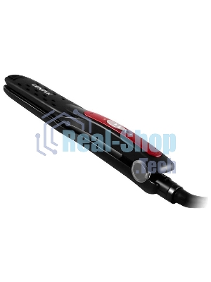 Выпрямитель для волос Centek CT-2009 черный/красный, 32 мм, 200 °C, 1 режим