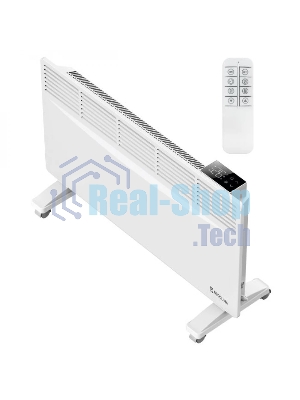 Конвектор электрический Neoclima Optima 1500W белый, 1500 Вт, 20 м2, электронный термостат, Wi-Fi