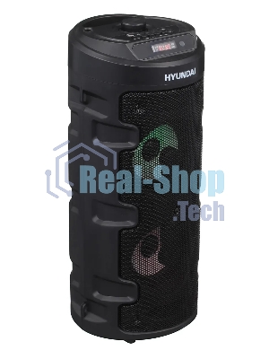 Минисистема Hyundai H-MC160 черный 50Вт/FM/USB/BT/SD/MMC