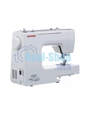 Швейная машина Janome ML77 белый, электромеханическая, вертикальный качающийся, 25 операций, автоматическая петля