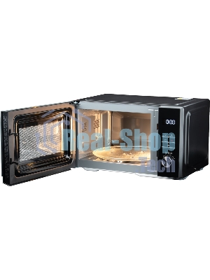 Микроволновая печь General Electronics GE-DS525B черный, 25 л, 900 Вт, переключатели — электронный