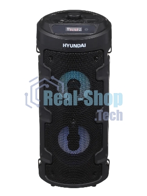 Минисистема Hyundai H-MC160 черный 50Вт/FM/USB/BT/SD/MMC