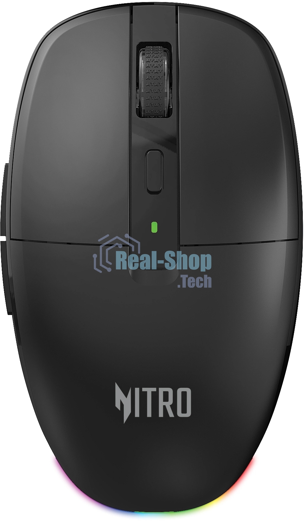 Мышь беспроводная Acer Nitro OMR400 черный, 3200 dpi, радиоканал, Bluetooth, USB, кнопки - 6