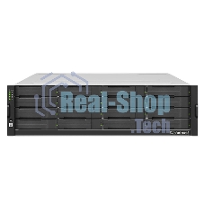 Сетевой накопитель Infortrend GSi 5016GU-F 3U/16bay, single controller system including 1xIntel Xeon E-2278GE CPU, 2x8Gb memory, 1x12Gb/s SAS EXP ports, 4x1GbE LAN ports, 2xGraphic card slots, 2x(PSU+FAN Module), 16xHDD trays and 1xRackmount kit