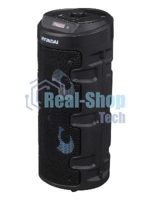 Минисистема Hyundai H-MC160 черный 50Вт/FM/USB/BT/SD/MMC