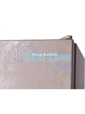 Холодильник Sharp SJ-492IHXJ42R бежевый двухкамерный 333/128л морозилка снизу, No Frost