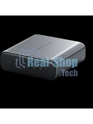 Сетевое зарядное устройство (адаптер питания) Satechi 200W USB-C 6-Port GaN Charger, 6xUSB Type-C (PD), до 200Вт, Серый ST-C200GM-EU