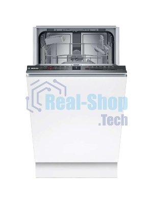 Встраиваемая посудомоечная машина Bosch SPV2IKX01Q 45см.,Home Connect, Класс A-А-A;5 прогр.:Экономичная, Интенсивная 70°, Quick L, Быстрое мытье 45°C, персональная программа. Удаленный запуск через приложение на смартфоне, IntensiveZone, 1/2 Загрузка, HygienePlus, Турбо, программа самоочистки посудомоечной машины 9 компл.посуды; сделано в Польше