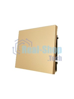 Выключатель 1-кл. СП ZIMA IP20 10А безвинт. зажим зол. LEZARD 704-3688-100QC