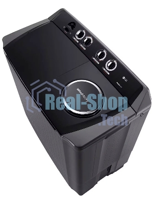Стиральная машина LG P1861RWNT черный, загрузка вертикальная 18 кг