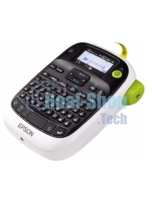 Принтер ленточный термотрансферный EPSON LabelWorks LW-400 180 dpi, 6 мм/сек, белый