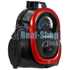 Пылесос Samsung VC-18M2130SR красный/черный, 380/1800 Вт, уборка сухая, пылесборник контейнер 1.5 л