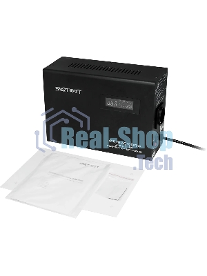 Стабилизатор напряжения Smartwatt AVR Triac 1000TW 1000ВА черный