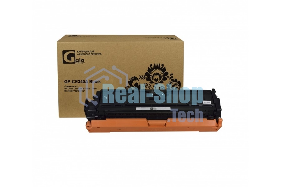 Картридж лазерный GalaPrint GP-CE340A (№651A) черный (13500 стр) для HP Color LaserJet M775/M775dn/M775f/M775z/M775z+