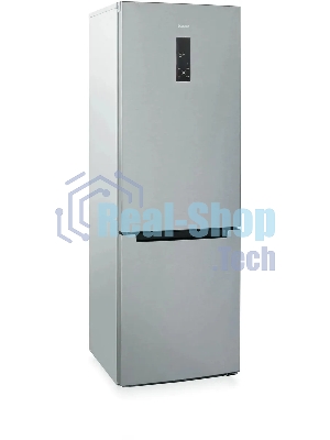 Холодильник Бирюса Б-M960NF металлик двухкамерный 240/100л морозилка снизу, No Frost