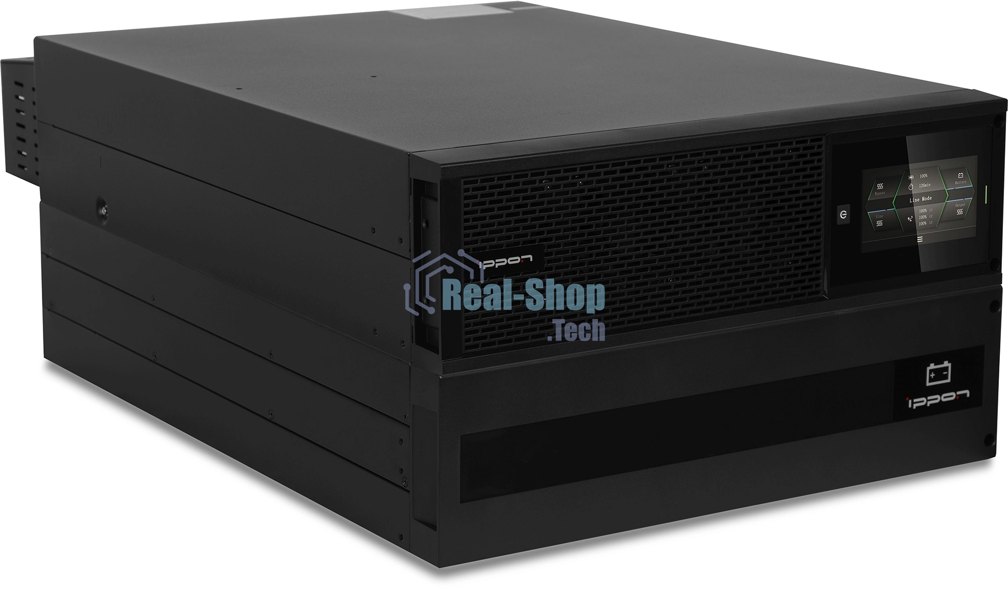 Источник бесперебойного питания Ippon Innova Unity RT 3-3 10K 10000Вт 10000ВА черный