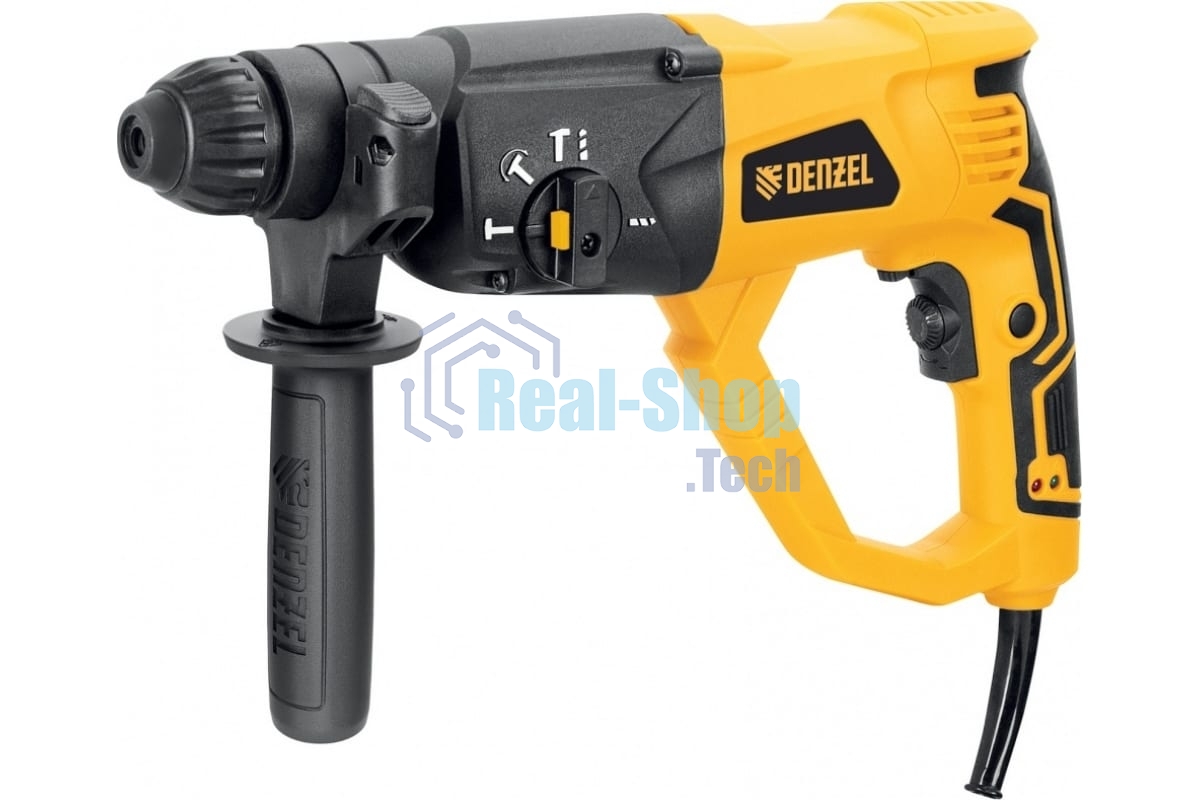 Перфоратор электрический Denzel RH-1050-26 SDS-plus 1050 Вт 32 Дж 3 плюс 1 реж 26608