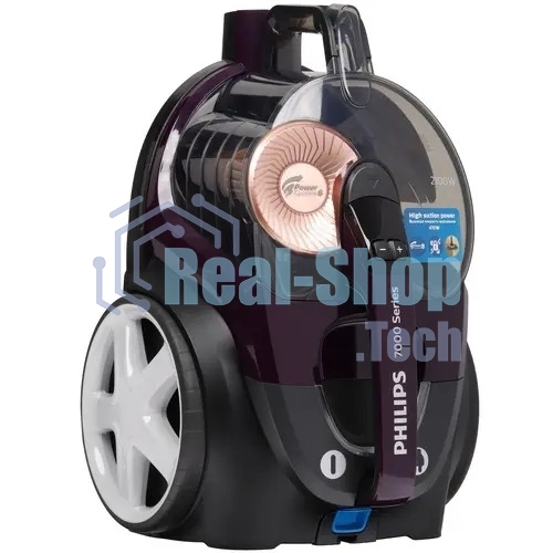 Пылесос Philips FC9734/01 фиолетовый, 470/2100 Вт, уборка сухая, пылесборник контейнер 2 л