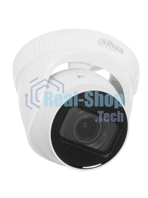 Уличная купольная IP-видеокамера Dahua 4Мп; 1/3” CMOS; моторизованный объектив 2.8~12мм; механический ИК-фильтр; WDR(120дБ); чувствительность 0.03лк@F1.7; сжатие: H.265+, H.265, H.264+, H.264, MJPEG;