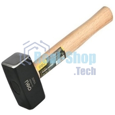 Кувалда Deli DL448010 1000 гр, деревянная рукоять