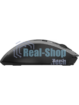 Мышь A4Tech Fstyler FG55S Plus серый оптическая 1200dpi silent беспров. USB