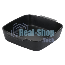 Форма для запекания MATTE BLACK квадратная 29,5x25,5x6,9см, жаропрочная керамика