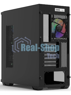 Компьютерный корпус ZALMAN Z10 PLUS, ATX, черный, WINDOW, 2x3.5