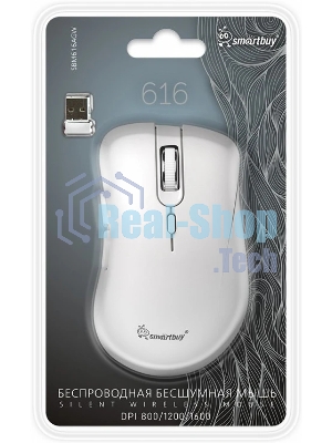 Мышь беспроводная Smartbuy (SBM616AGW) 616AG белый