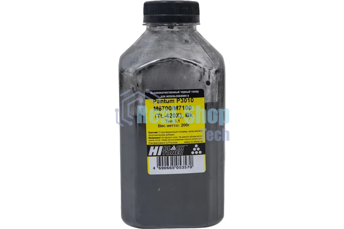 Заправочный комплект Hi-Black для Pantum TL-420X P3010/M6700/M7100, 6 k + 1 чип, Bk