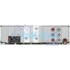 Автомагнитола Kenwood KMM-105M, 1 DIN, USB Type-A, AUX, съёмная панель